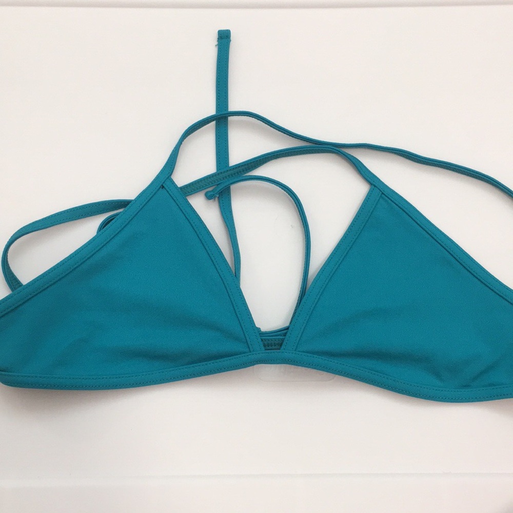 Triangle cross back top